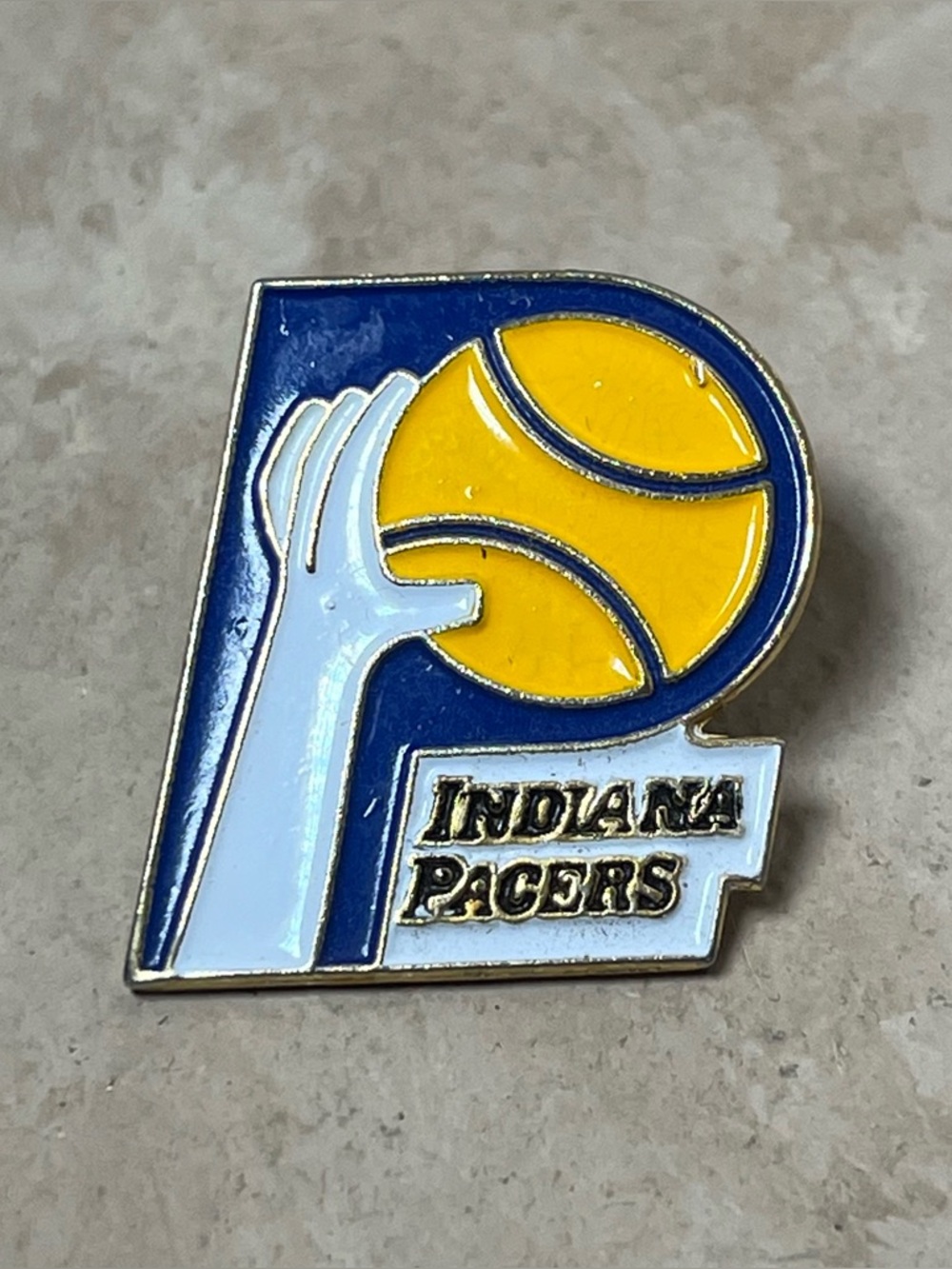 Indiana Pacers lapel Pin Enamel Souvenir Basketball NBA